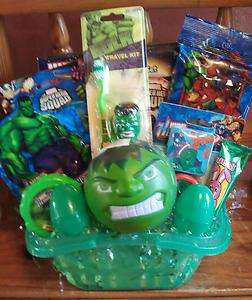 Incredible Hulk Marvel Superheros Easter Gift Basket #2  