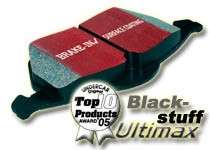 ORIGINALEBC Blackstuff  Ultimax  Bremsbeläge mitStrassenzulassung 