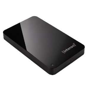   500GB externe Festplatte (6,4 cm (2,5 Zoll), USB Y Kabel) schwarz