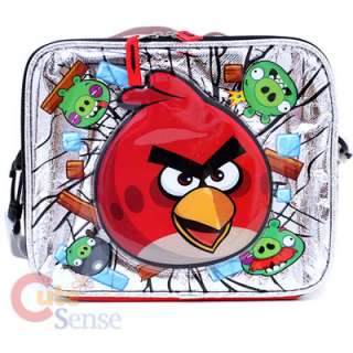 Angry Bird School Lunch Bag Red Bird Pig 1