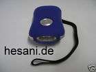 OSRAM DYNAMO LED CAMPING LAMPE Taschenlampe LED blau  
