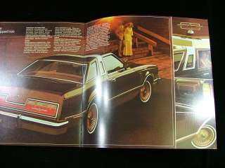 1977 Ford Thunderbird Town Landau Sport Car Brochure  