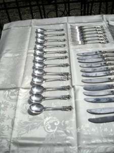   sterling silver spoons are always ready to serve coffee with dessert