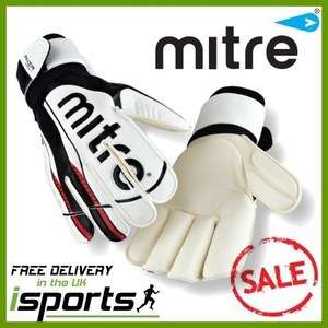 MITRE Goalkeeper Gloves   New Anza Academy Goalie Sizes 7,8,9,10,11 