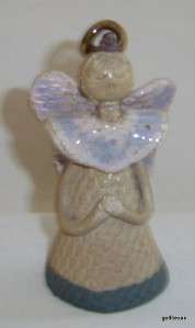Hand Made Primitive Clay Pottery Angel 3.5 Unusual  