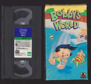 Bobbys World vol. 3 (VHS 1994 fox kids video) 736899324506  