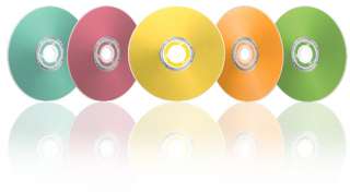 PRIMEON DVD+R 16X 120min / 4,7GB LightScribe Version 1.2 color mix 