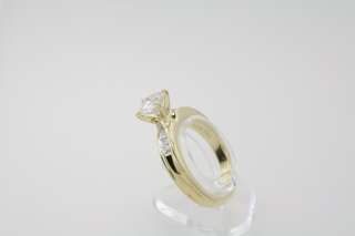 carat Moissanite Solitaire Engagement Ring Diamonds  