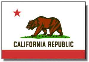 Address Labels State Flag California  