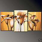 modern abstract huge large canvas art oil painting calla lily