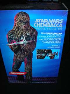 Chewbacca Model Figure Kit Screamin 17 NEW Star Wars  