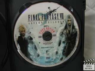Final Fantasy VII Advent Children (DVD, 2006, 2 Dis 043396118966 