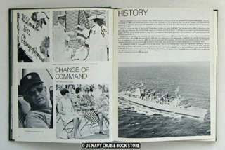 USS CAMDEN AOE 2 WESTPAC CRUISE BOOK 1970 1971  