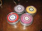 Handmade Soy Candles in tin,U pick scents,dbl. wicks  