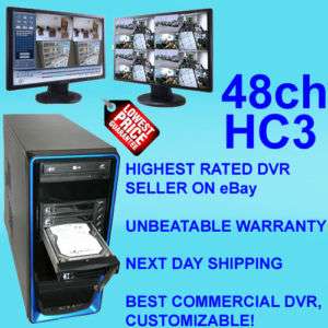 48 ch Channel Real Time H264 Video Security DVR System 721762351116 
