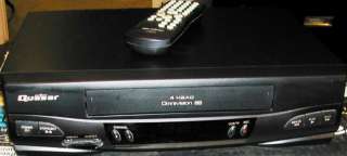 Quasar VHQ 41M VCR Player Recorder VHS 4 Head  