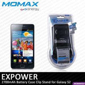 Momax EXPower 2700mAh Battery Stand Galaxy S2 i9100  