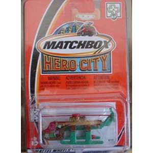  Matchbox Hero City Air lift Helicopter Treasure Hunt Toys 