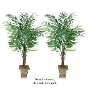  TWO 6 King Areca Artificial Tropical Palm Trees