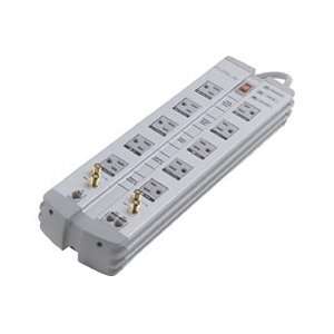   10 Outlet PureAV Home Theater Surge Protector by Belkin Electronics