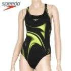 Speedo Swimsuit Synew Placement Powerback 34 BNWT