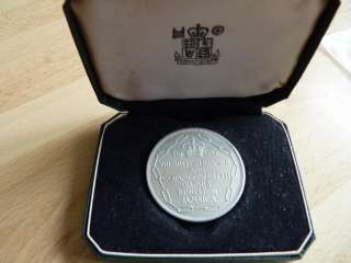 1966 Jamaica proof crown 5 shillings Commonwealth Games  