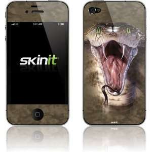  Skinit Cobra Face Vinyl Skin for Apple iPhone 4 / 4S 