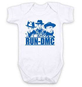 CLASSIC RUN DMC RAP HIP HOP MUSIC   Baby Grow Bodysuit  