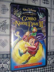 IL GOBBO DI NOTRE DAME 2  VHS W.Disney  