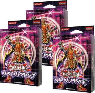 Yu Gi Oh Samurai Assault Pack (3 BOOSTERS + SUPER RARE per pack) X 3 