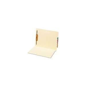  Globe Weis® End Tab Folders with Fasteners Office 