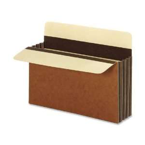  Globe Weis Extra Wide Accordion File Pocket   Brown 