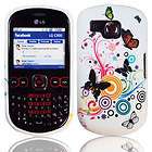 COLORFUL BUTTERFLY SILICONE CASE COVER FOR LG C300 TOWN