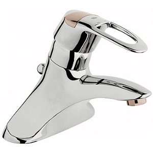  GROHE Chiara 4 Inch Centerset Lavatory Faucet, Sterling 