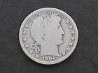 1904 P Barber Half Dollar 90% Silver U.S. Coin C1842L
