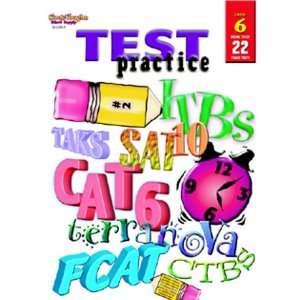   value Test Practice Gr 6 By Houghton Mifflin Harcourt Toys & Games
