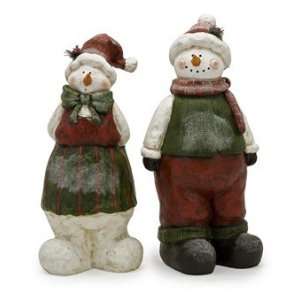  Snowman Family   Set of 2 by Imax (As Shown) (18.5H x 9 