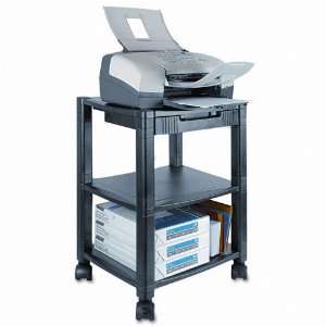  Kantek Three Shelf Printer Stand with Drawer, 17 x 13 1/4 