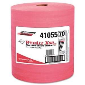 Kimberly Clark Professional WYPALL X80 Hydroknit Towel Rolls, 12 1/2 x 