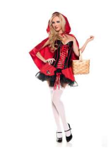 Womens Sexy Red Riding Hood Costume Sexy Fairytale Costumes at 