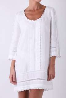 Juicy Couture  White Linen Tunic by Juicy Couture