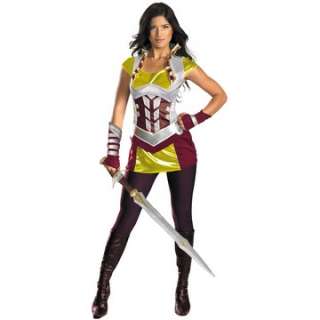 Deluxe Adult Costume   Includes Dress, leggings and fingerless gloves 