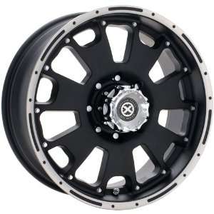 American Racing ATX Vice AX1076 Matte Black Wheel with Machined Face 