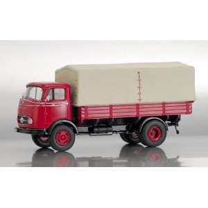    Benz LP911 Pickup Truck, Dark Red 143 Diecast Model Toys & Games