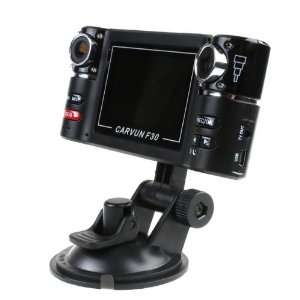  Dual Lens Mini DVR IR Car Vehicle Dash Dashboard Camera 