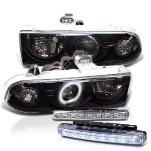  Eautolight S10 Blazer Ccfl Halo Projector Head Lights+led 