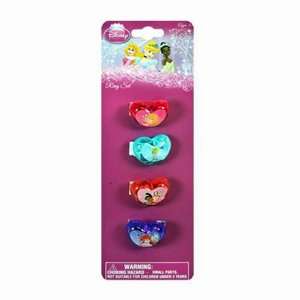  12 Piece Disney Princess Plastic Heart Shaped Rings Toys & Games