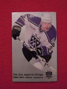 2000 Los Angeles Kings Hockey Schedule Bud Light  