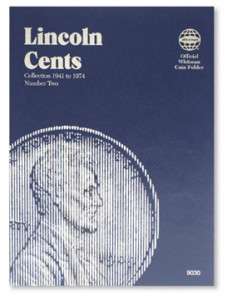 Whitman 9030 Lincoln Cents #2 1941 1974 Coin Folder  