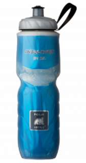   plastic sport bottle and has been keeping liquids colder longer